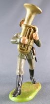 Elastolin - WW2 - Germans - Marching Tuba (Ref 10 163)