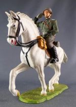 Elastolin - WW2 - Germans - Mounted Officer Saluting (ref 10105)