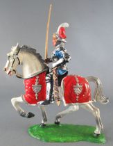 Elastolin - XV / XVIII siècle - Garde Suisse Cavalier lance (réf  8965)