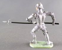 Elastolin 40mm - XV / XVIII Century - Ritters Footed Halberd (ref 8935 4)