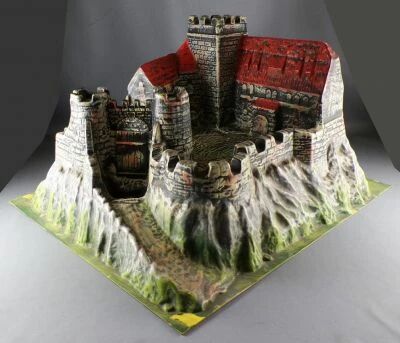 Elastolin 40mm (Type ) - Middle Age - Medieval Castle 45,5 x 40 x 26 cm