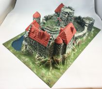 Elastolin 40mm (type) - Middle Age - Castle (middle size) w/1 drawbridge