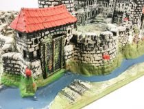 Elastolin 40mm (type) - Middle Age - Castle (middle size) w/1 drawbridge