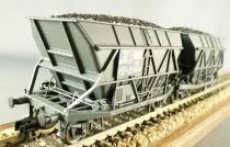 Electrotren 0902K Ho Sncf Wagon Tr&eacute;mie Double Tranord 2x2 Essieux Gris SVw 5580147 Epoque III Neuf Boite