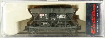 Electrotren 0906K Ho Sncf Sateco Hopper Wagon 2 Axles Grey 612 6 538-4 Aera IV Mint in Box
