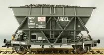Electrotren 0908K Ho Sncf Arbel Hopper Wagon 2 Axles Grey SVw 521004 Aera III Mint in Box