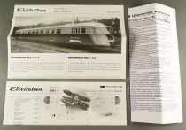 Electrotren 2134 Ho Sncf Autorail ABJ-2 1&egrave;re & 2&egrave;me Classe XABDP 3016 Digitalis&eacute; Neuf Boite