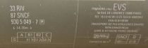 Electrotren 5404K Ho Sncf Coal Cement Transport Hopper Wagon EVS Transpul Grey Mint in Box