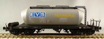 Electrotren 5404K Ho Sncf Coal Cement Transport Hopper Wagon EVS Transpul Grey Mint in Box
