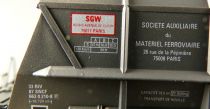 Electrotren 5705 Ho Sncf Coal Hopper Wagon EF 60 S.A.M.F. Grey Mint in Box