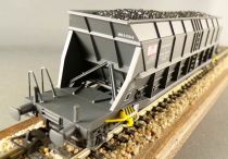 Electrotren 5705 Ho Sncf Coal Hopper Wagon EF 60 S.A.M.F. Grey Mint in Box