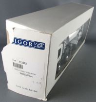 Eligor Lbs 112592 Camion Renault Kerax Toupie Béton Blanc & Gris en Boite 1/43