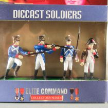 Elite Command 34147 - 4 Figurines Métal 60mm - Napoléon Armée Empire Français Neuf Boite