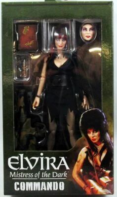 Elvira, Maitresse des T�n�bres -  NECA - Figurine articul�e Elvira Commando