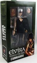 Elvira, Mistress of the Dark - NECA 8\  clothed action-figure - Commando Elvira