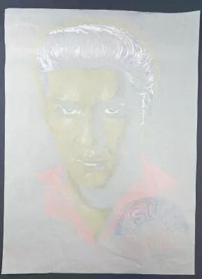 Elvis Presley - Transfert � Chaud Vintage pour T-Shirt - Sun Elvis