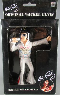 Elvis Presley (Eagle Jumpsuit) - Car Windscreen Figure - Original Wackel  Elvis Mint in Box