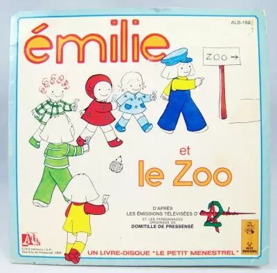 Emilie - Disque histoire racont�e 45T - Disque Ades 1979 01
