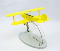DataPrice Tintin Avion biplan jaune de lîle noire Biplan jaune LÎle Noire À léchelle