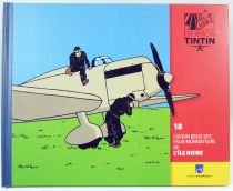 En Avion Tintin - Editions Hachette - 018 L\'Avion Beige des Faux-Monnayeurs (L\'Ile Noire)
