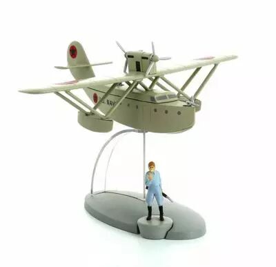 En Avion Tintin - Editions Hachette - 038 L\'Hydravion Am�ricain (L��ruption du Karamako)