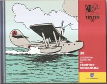 En Avion Tintin - Editions Hachette - 038 L\'Hydravion Américain (LÉruption du Karamako)