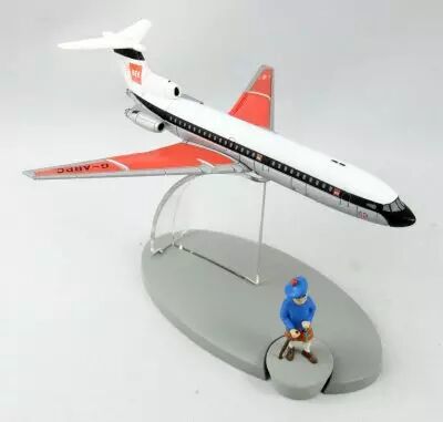 En Avion Tintin - Editions Hachette - 039 L\'Avion de la British European Airways (L�Ile Noire))