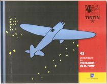 En Avion Tintin - Editions Hachette - 043 L\'Avion Bleu (Testament de M. Pump)