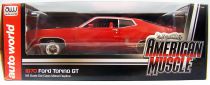 ERTL Collectibles American 1970 Ford Torino GT 1/18ème (Diecast Metal)