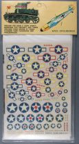 Esci - Decals Sheet N°23 - Usa National insignia & Victory Gained 1:72 1:35 - Mint on Card
