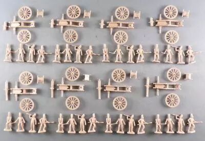 Esci 234 - 1:72 Scale Soldiers - Napoleonic Wars French Artillery - 8 Canons & 32 Servants