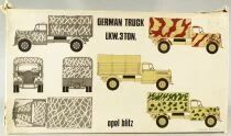 ESCI 8007 - German Truck Opel Blitz LKW. 3 Ton. 1:72 Mint in Box
