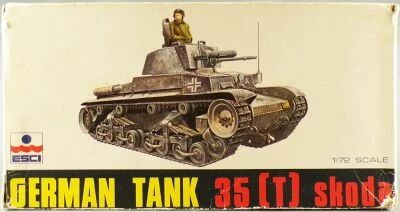 ESCI 8025 - German Tank 35 (T) Skoda 1:72 Mint in Box