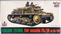 Esci N° 8031 - WW2 Char Fiat-Ansaldo M13/40-75/18 1/72 Neuf Boite