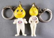 Esso Keychain Figures Drop Boy Drop Girl