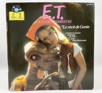 E.T. - Livre-Disque 45T - Le récit de Gertie (d\'après la version originale du Film avec Drew Barrymore) - Disque Ades 1982