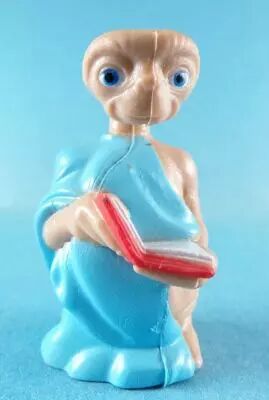 E.T. - LJN 1982 - Figurine PVC - E.T. Apprend � Lire
