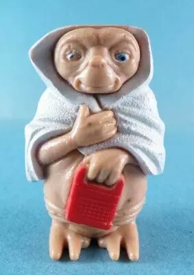 E.T. - LJN 1982 - Figurine PVC - E.T. avec Dict�e Magique (Rouge)
