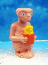 E.T. - LJN 1982 - Figurine PVC - E.T. avec fleurs