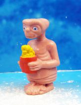 E.T. - LJN 1982 - Figurine PVC - E.T. avec fleurs