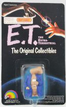 E.T. - LJN 1982 - Figurine PVC - E.T. avec peignoire et bière (sous blister)