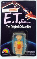 E.T. - LJN 1982 - PVC Figure - E.T with flowers (mint on card)
