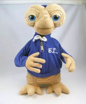 E.T. - Peluche Universal Studios - ET avec capuche (40cm)