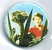 E.T. - Universal Studios E.T button E.T and Elliot house plant