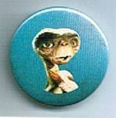 E.T. - Universal Studios E.T button E.T portrait