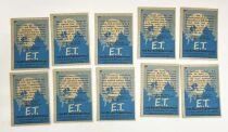 E.T. L\'Extra-terreste (1982) - Lot de 10 Trading Cards Topps