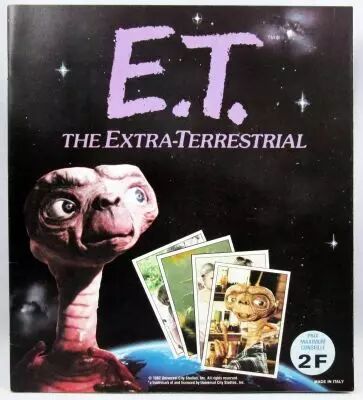 E.T. l\'Extra-Terrestre - Album Collecteur de vignettes Panini 1982 (complet et mint)