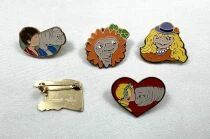 E.T. l\'Extra-Terrestre - Star Power - Lot 5 Broche E.T. vintage 