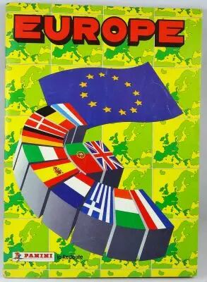 Europe - Album Collecteur de vignettes Panini 1989 (Suppl�ment La Redoute)