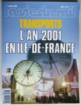 evue La Vie du Rail Special Edition Transports  The Year 2001 in Ile de France 1991